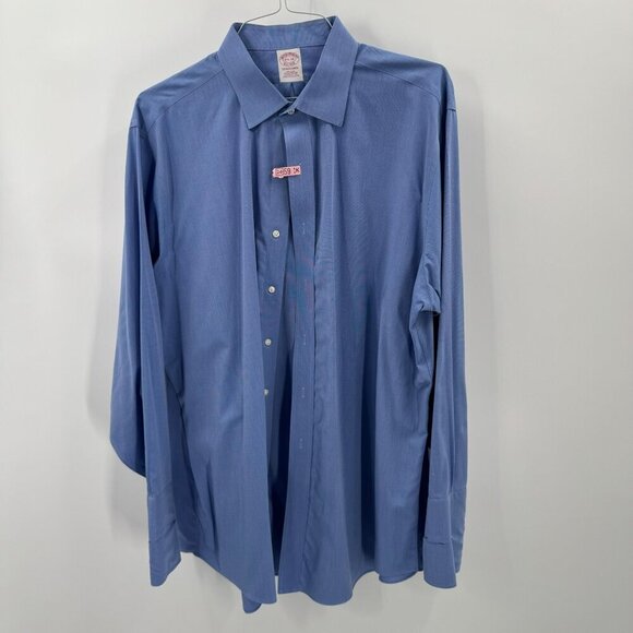 Brooks Brothers Mens Non-Iron Supima Cotton Lot Of 4 Dress Shirts Size 17.5-34 - Picture 10 of 12